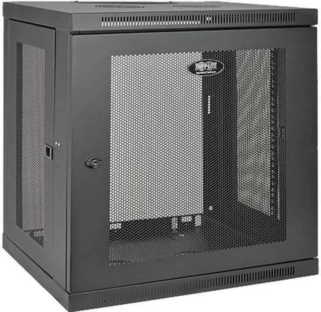 Tripp Lite 12U Wall-Mount Rack Enclosure Cabinet Low-Profile Switch-Depth (SRW12U)