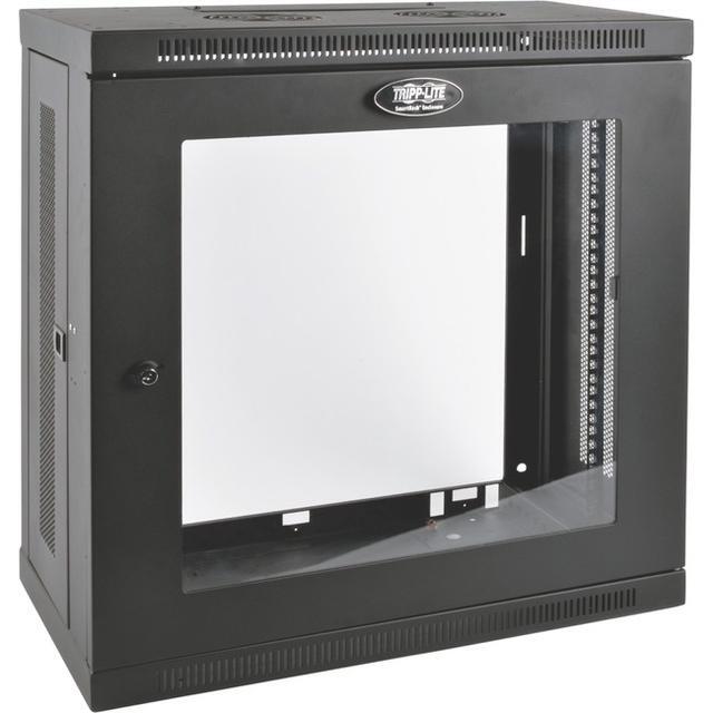 Tripp Lite 12U Wall-Mount Rack Enclosure Server Cabinet With Clear Acrylic Window Low-Profile Patch-Depth (SRW12U13G)
