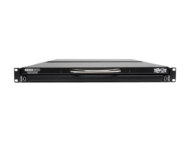 Tripp Lite 16-Port 1U Rack Console IP KVM Switch 2+1 Users W/ 19in. Screen (B070-016-19-IP2)