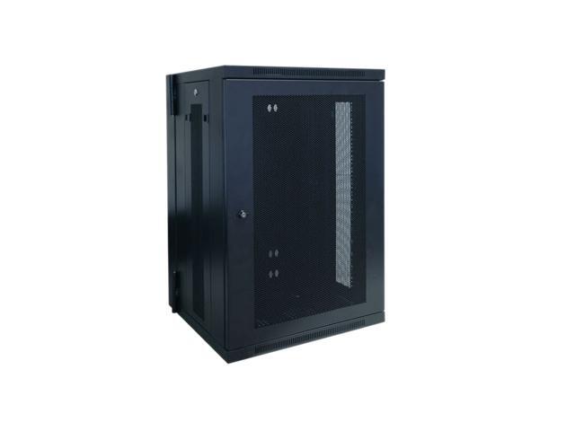 Tripp Lite 18U Wall-Mount Rack Enclosure Cabinet Hinged Back Switch-Depth (SRW18US)