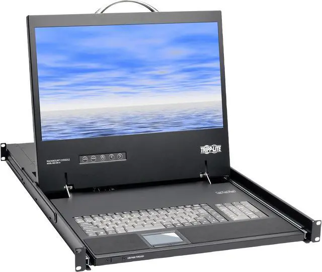 Tripp Lite 1U Rack-Mount Console with 19" LCD DVI or VGA TAA (B021-000-19-HD)