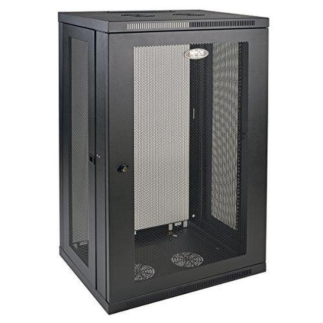 Tripp Lite 21U Low-Profile Switch-Depth Wall-Mount Rack Enclosure Server Cabinet (SRW21U)