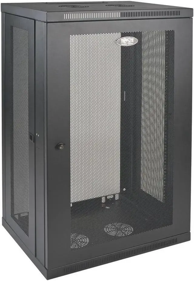 Tripp Lite 21U Low-Profile Switch-Depth Wall-Mount Rack Enclosure Server Cabinet (SRW21U)