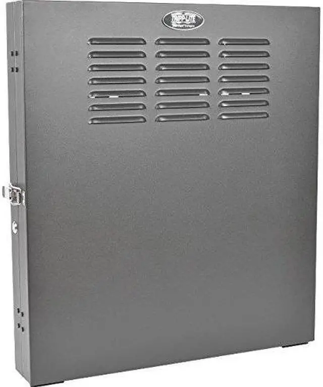 Tripp Lite 2U Low-Profile Vertical-Mount Switch-Depth Wall-Mount Rack Enclosure Cabinet (SRWF2U)