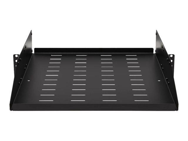 Tripp Lite 2U SmartRack Universal-Mount Steel Vented Rack Shelf SRSHELF2PUNIV