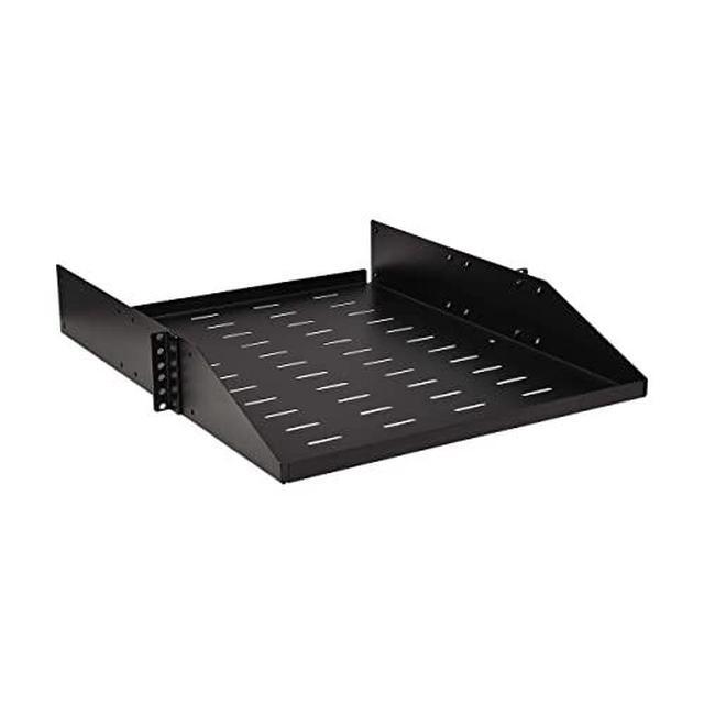 Tripp Lite 2U SmartRack Universal-Mount Steel Vented Rack Shelf SRSHELF2PUNIV
