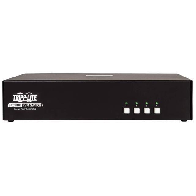 Tripp Lite 4-Port Dual-Monitor Secure KVM Switch TAA B002AUH2AC4