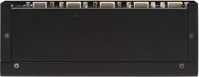 Tripp Lite 4-Port KVM Switch VGA With USB Or PS/2 Port For Keyboard Mouse Desktop PC 4 Computers 1 Monitor Plug And Play - Windows MacOS Linux Compatible - 3-Year Warranty (B006-VU4-1)