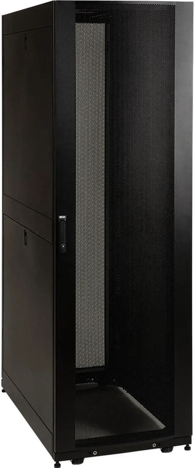 Tripp Lite 42U Mid-Depth SmartRack Premium Enclosure (Includes Doors and Side Panels)