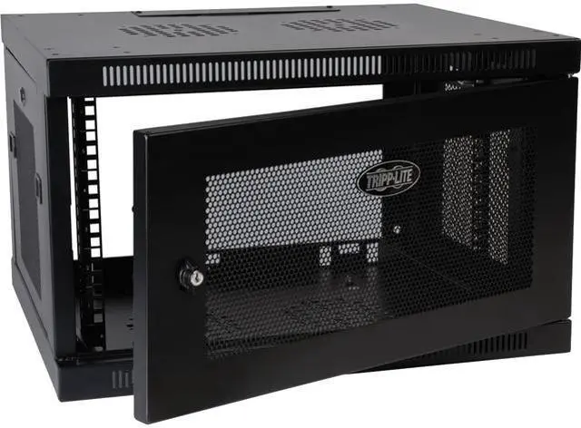 Tripp Lite 6U Wall Mount Rack Enclosure Server Cabinet 20.5 in. Deep Switch-Depth (SRW6UDP)