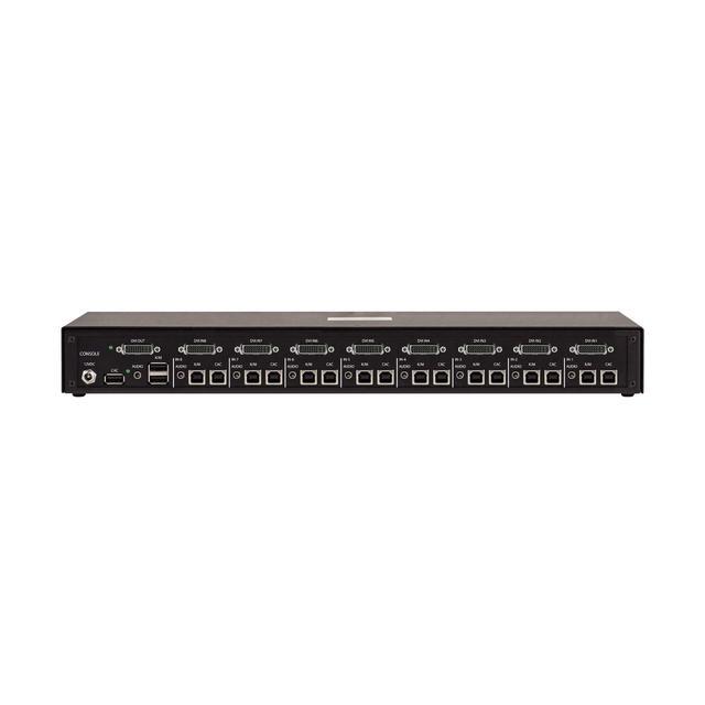 Tripp Lite B002-DV1AC8-N4 Secure KVM 8-Port Switch - Single Head - DVI To DVI NIAP PP4.0 - Black - Supports HD Resolutions Up To 2560 X 1600 60 Hz For Crystal-clear Video