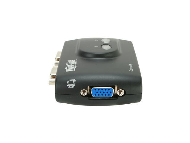 TRIPP LITE B004-VUA2-K-R 2-Port Compact USB KVM Switch W/Audio And Cable