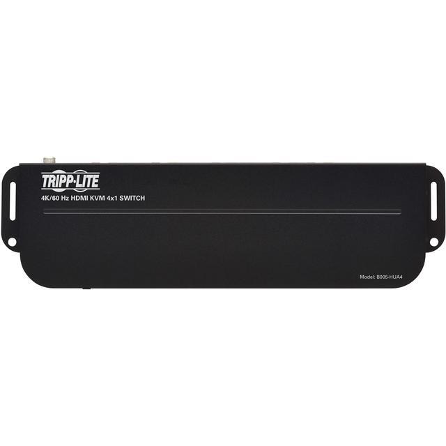 TRIPP LITE B005-HUA4 4-Port HDMI/USB KVM Switch - 4K 60 Hz HDR HDCP 2.2 IR USB Sharing