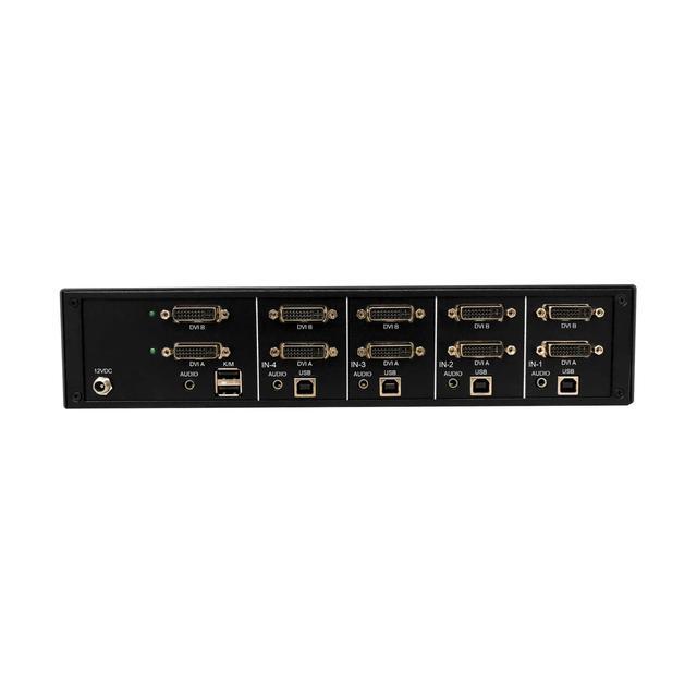 Tripp Lite By Eaton Secure KVM Switch 4-Port Dual Head DVI To DVI NIAP PP4.0