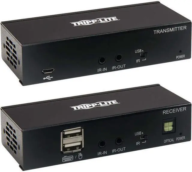 Tripp Lite DisplayPort Over Cat6 Extender Kit KVm Support USB 4K Poc TAA