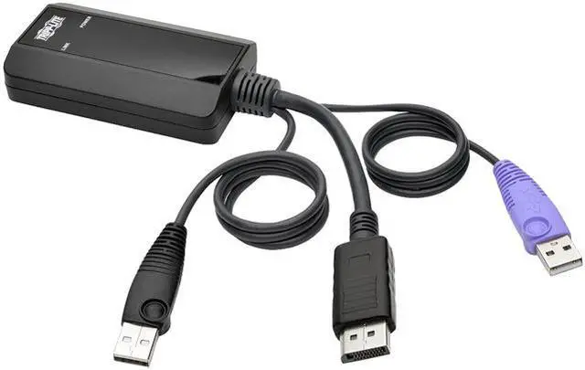 Tripp Lite DisplayPort USB Server Interface w/Virtual Media & CAC B064 KVMs