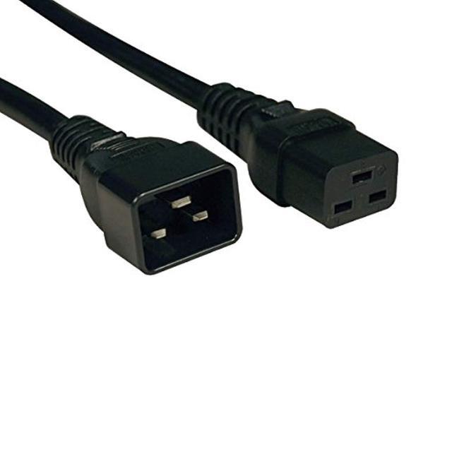 Tripp Lite Heavy-Duty Computer Power Extension Cord For Servers And Computers 20A 12AWG (IEC-320-C19 To IEC-320-C20) 10-ft.(P036-010)