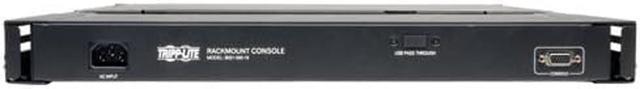 Tripp Lite KVM Rack Console 1U Rackmount W 19" LCD Display - B021-000-19