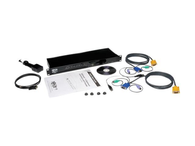 Tripp Lite KVM Switch - 8-Port NetDirector 1U Rackmount IP KVM Switch