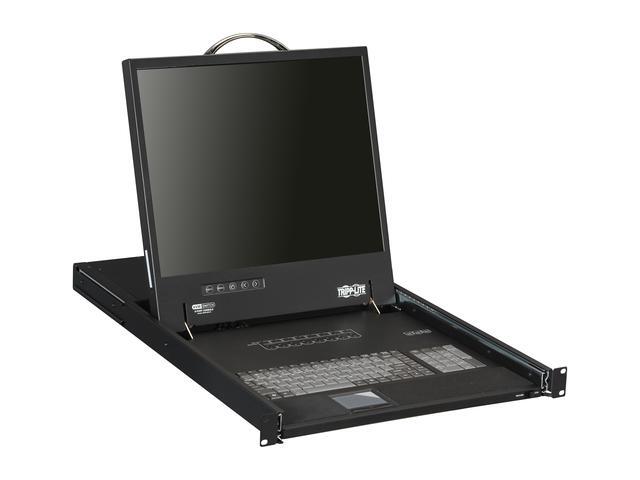 Tripp Lite Rack Mount Console KVM Switch NetController 8-Port 1U KVM Console 19 In. LCD Display Monitor (B040-008-19)