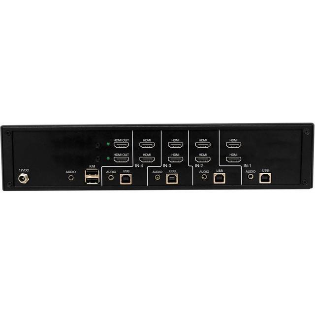 Tripp Lite Secure 4 Port KVM Switch - 4K - NIAP PP4.0 - TAA B002-H2A4-N4 KVM