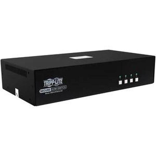 Tripp Lite SECURE KVM SWITCH 4-PORT DUAL HEAD DISPLAYPORT TO DP 4K NIAP 4.0 - B002-DP2AC4-N4