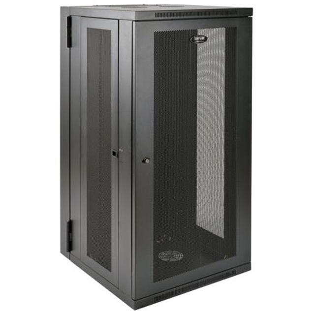 Tripp Lite SmartRack 26U UPS-Depth Wall-Mount Rack Enclosure Cabinet Hinged Back
