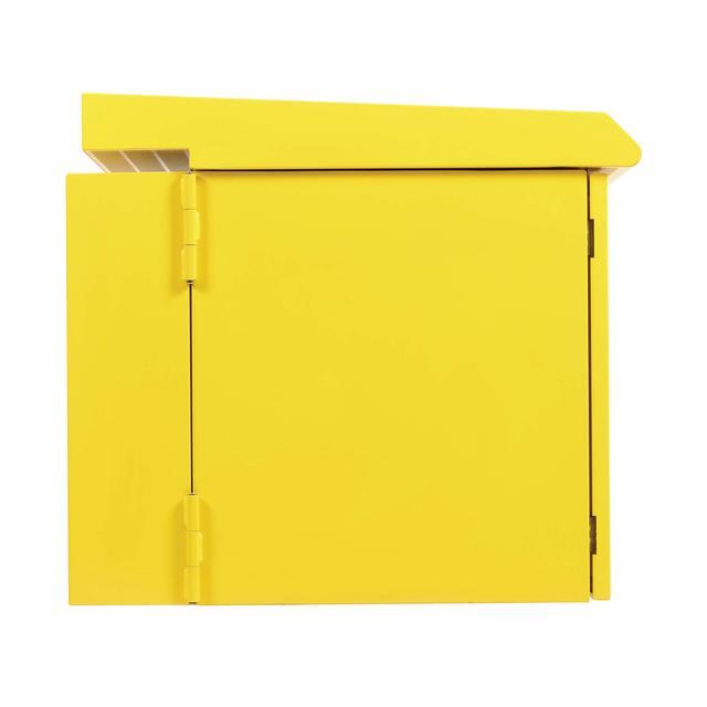 Tripp Lite SmartRack Industrial Wallmount Rack 12U Enclosure - 12IN Deep - NEMA 3R - Yellow SRN3RY12US