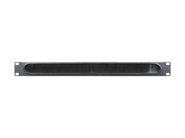 TRIPP LITE SR1UBRUSH 1U Cable Pass-Through Panel With Brush Strip