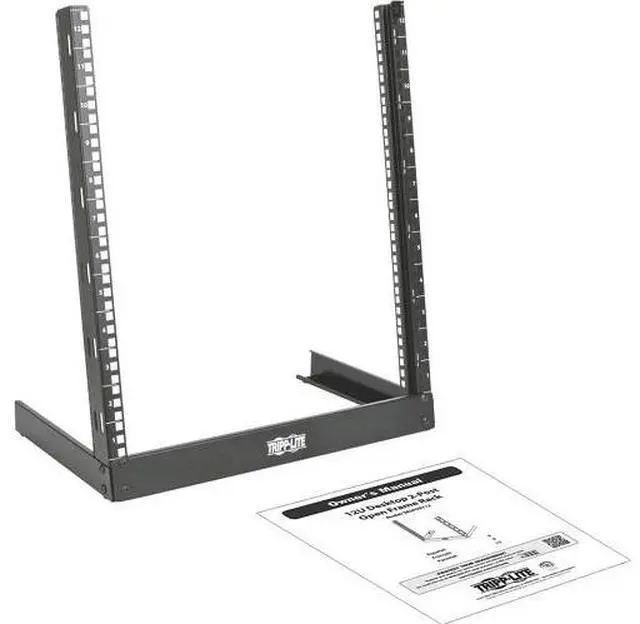 Tripp Lite SR2POST12 12U SmartRack Desktop 2-Post Open-Frame Rack