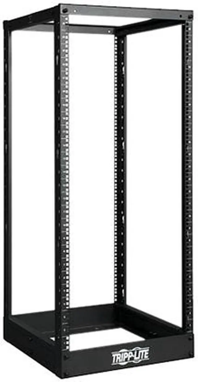 Tripp Lite SR4POST25 25U 4-Post SmartRack Open Frame Rack - Organize and Secure Network Rack Equipment