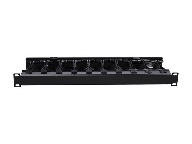 TRIPP LITE SRCABLEDUCT1UHD 1U High Capacity Horizontal Cable Manager (Finger Duct With Dual-hinge Cover)