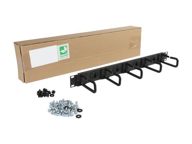 TRIPP LITE SRCABLERING1U 1U Horizontal Cable Manager (Flexible Ring Type)