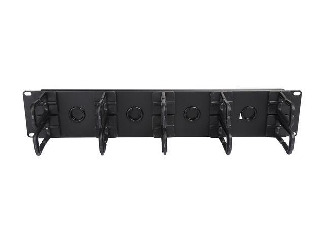 TRIPP LITE SRCABLERING2U 2U Horizontal Cable Manager (Flexible Ring Type)