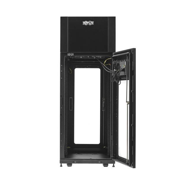 Tripp Lite SRCOOL3KTP33U Series SmartRack 33U Standard-Depth Self-Cooling Rack Enclosure With 3.5kW (12kBTU) Top-of-Rack Air Conditioner