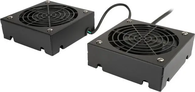 TRIPP LITE SRFANWM SMARTRACK Series Wall-Mount Roof Fan Kit 120V (2 high-performance fans; 5-15P plug)