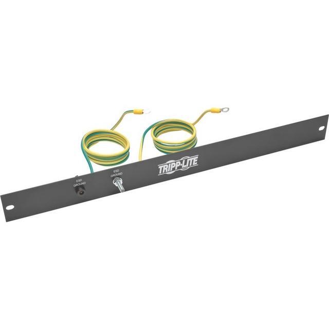 TRIPP LITE SRGROUNDPANELBC Rack Enclosure / Open Frame Server Cabinet ESD Grounding Panel 1U