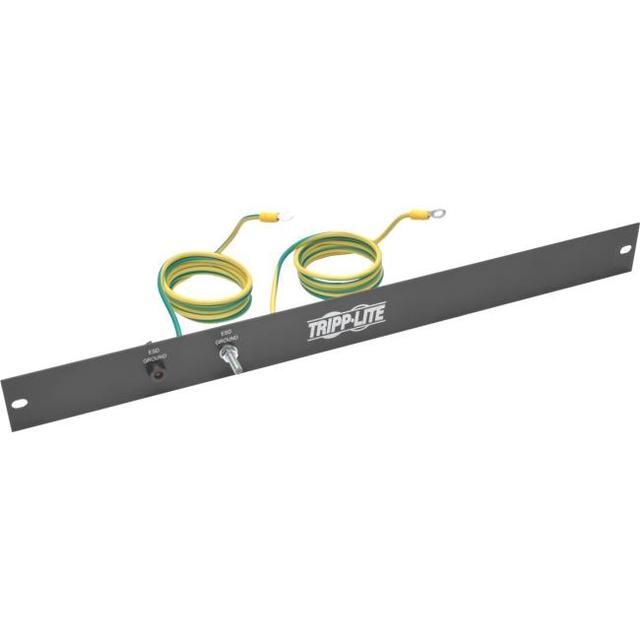 TRIPP LITE SRGROUNDPANELBC Rack Enclosure / Open Frame Server Cabinet ESD Grounding Panel 1U