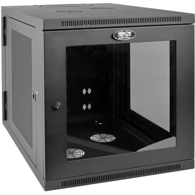 Tripp Lite SRW12US33G SmartRack 12U Server-Depth Wall-Mount Rack Enclosure Cabinet