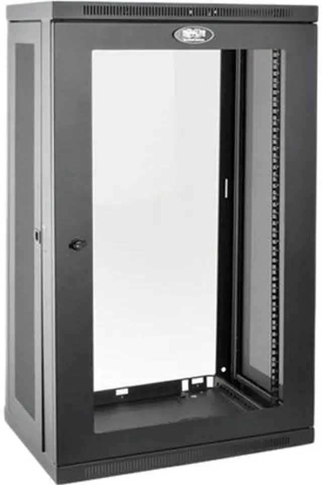Tripp Lite SRW21UG SmartRack 21U Low-Profile Switch-Depth Wall-Mount Rack Enclosure Cabinet