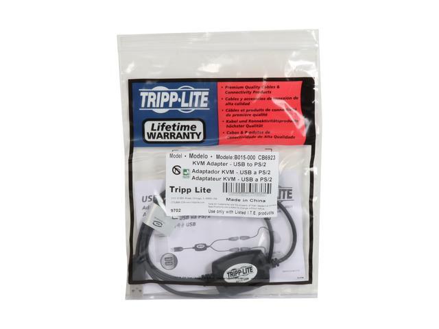 Tripp Lite USB To PS/2 Adapter - Keyboard And Mouse (B015-000)