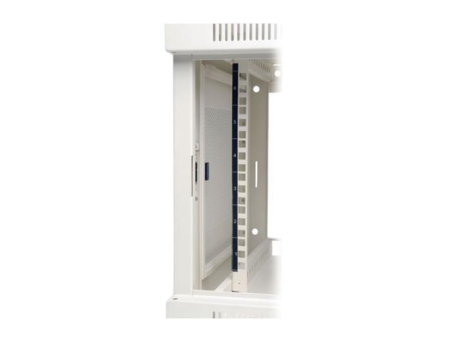 Tripp Lite White SmartRack 6U Wall-Mount Rack Enclosure Cabinet