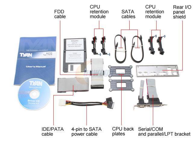 TYAN S2735G3NR-8M ATX Footprint Server Motherboard Dual MPGA604 Intel E7501