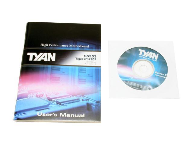 TYAN S5353G3NR SSI CEB Server Motherboard Dual MPGA604 Intel E7320 DDR2 400