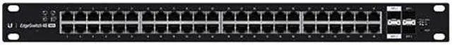 Ubiquiti EdgeSwitch 48 PoE (500W) 48-Port Layer 2/3 PoE+ Switch ES-48-500W