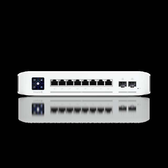 Ubiquiti Enterprise 8 PoE 8-port Layer 3 PoE Switch (USW-Enterprise-8-PoE (120W))