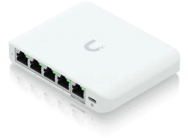 Ubiquiti Flex Mini 2.5G 5-port 2.5G PoE Switch (USW-Flex-2.5G-5)