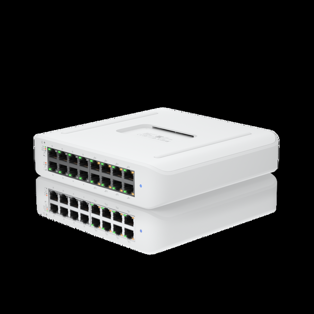 Ubiquiti Lite 16 PoE 16-Port Layer 2 PoE Switch ((USW-Lite-16-POE (45W))