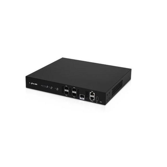 Ubiquiti Networks U Fiber UF-OLT-4 4-Port GPON Optical Line Terminal With 3 GPON And 1 SFP+ Ports Up To 512 UFiber ONUs (128 Per PON Port)