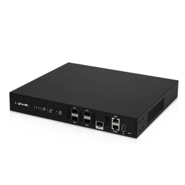 Ubiquiti Networks U Fiber UF-OLT-4 4-Port GPON Optical Line Terminal With 3 GPON And 1 SFP+ Ports Up To 512 UFiber ONUs (128 Per PON Port)